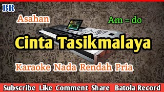 Cinta Tasikmalaya  Karaoke Nada Rendah Pria  Slow Rock  Malaysia