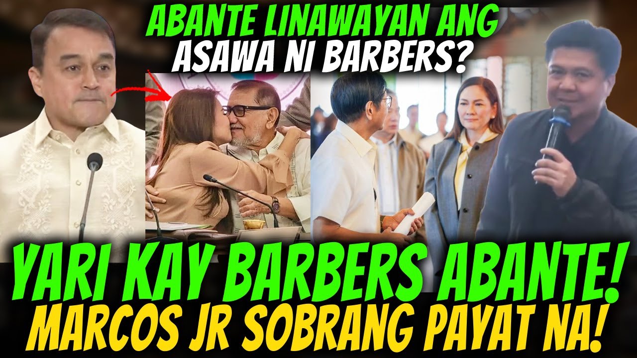 KADIRI! ASAWA NI BARBERS AT ABANTE NAG TUKAAN SA HOR? ANTE KLER SINUPLAK NG  MGA PRESS SA MALACANANG