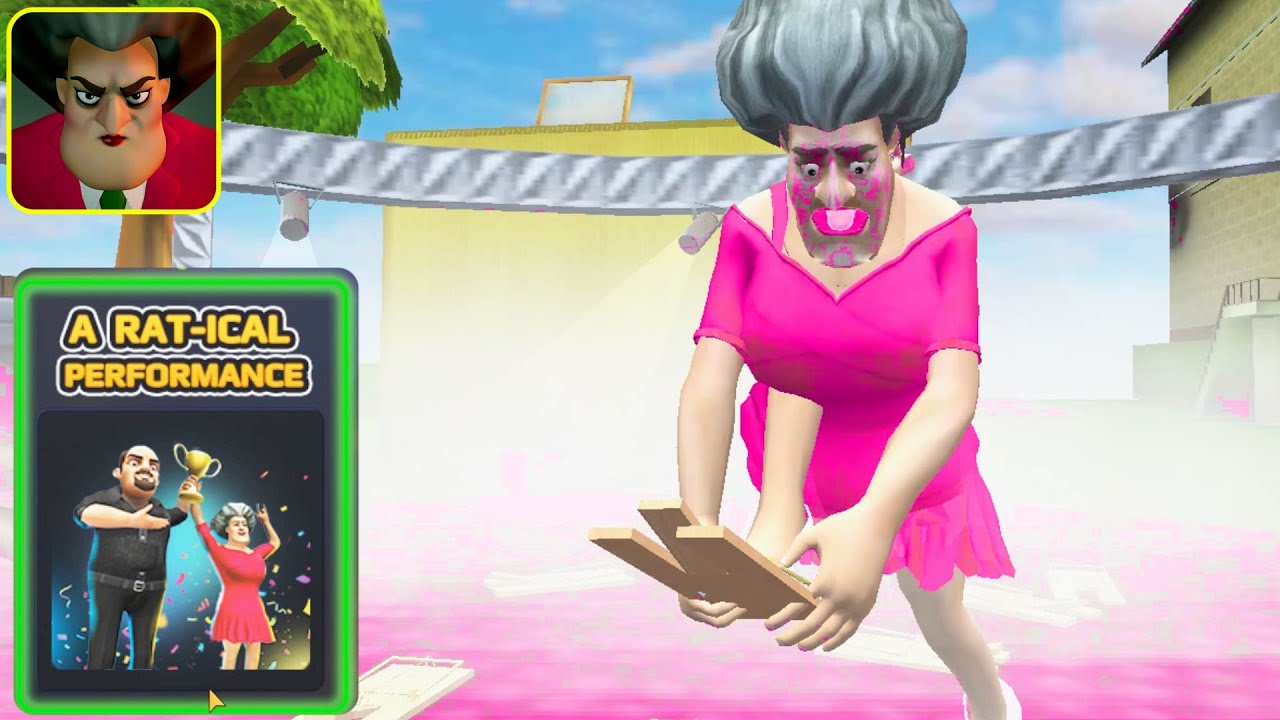 Scary Teacher 3D - A Rat-ical Performance Prank