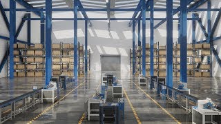 Battery Factory Animation