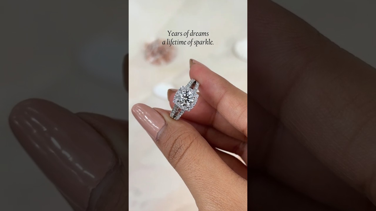 Split Pavé Shank Sparkle Reveal💍✨