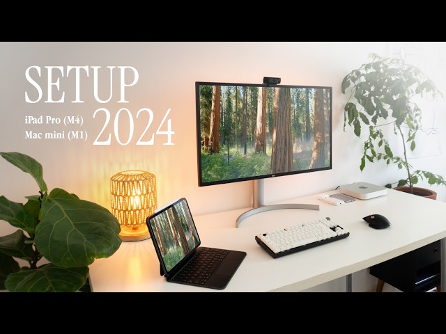 My 2024 setup with iPad Pro (M4) and Mac mini (M1) - YouTube