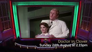 Doctor in Clover Talking Pictures TV Sky 328 Freeview 82 Virgin 445 Freesat 306