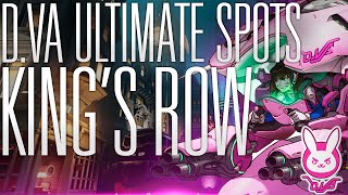 D.Va Ultimate Spots / King's Row