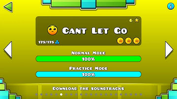 Geometry Dash | Cant Let Go 100% (Hard 6*) | All Coins