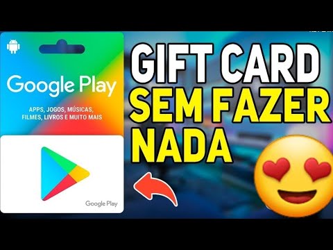 VAZOU !! COMO GANHAR GIFT CARD DE GRAÇA DA GOOGLE PLAY STORE EM 2020 ...