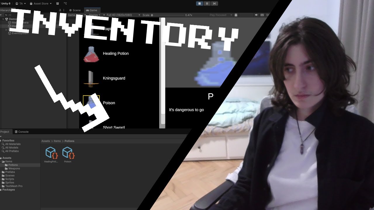 INVENTORY SYSTEM IN UNITY