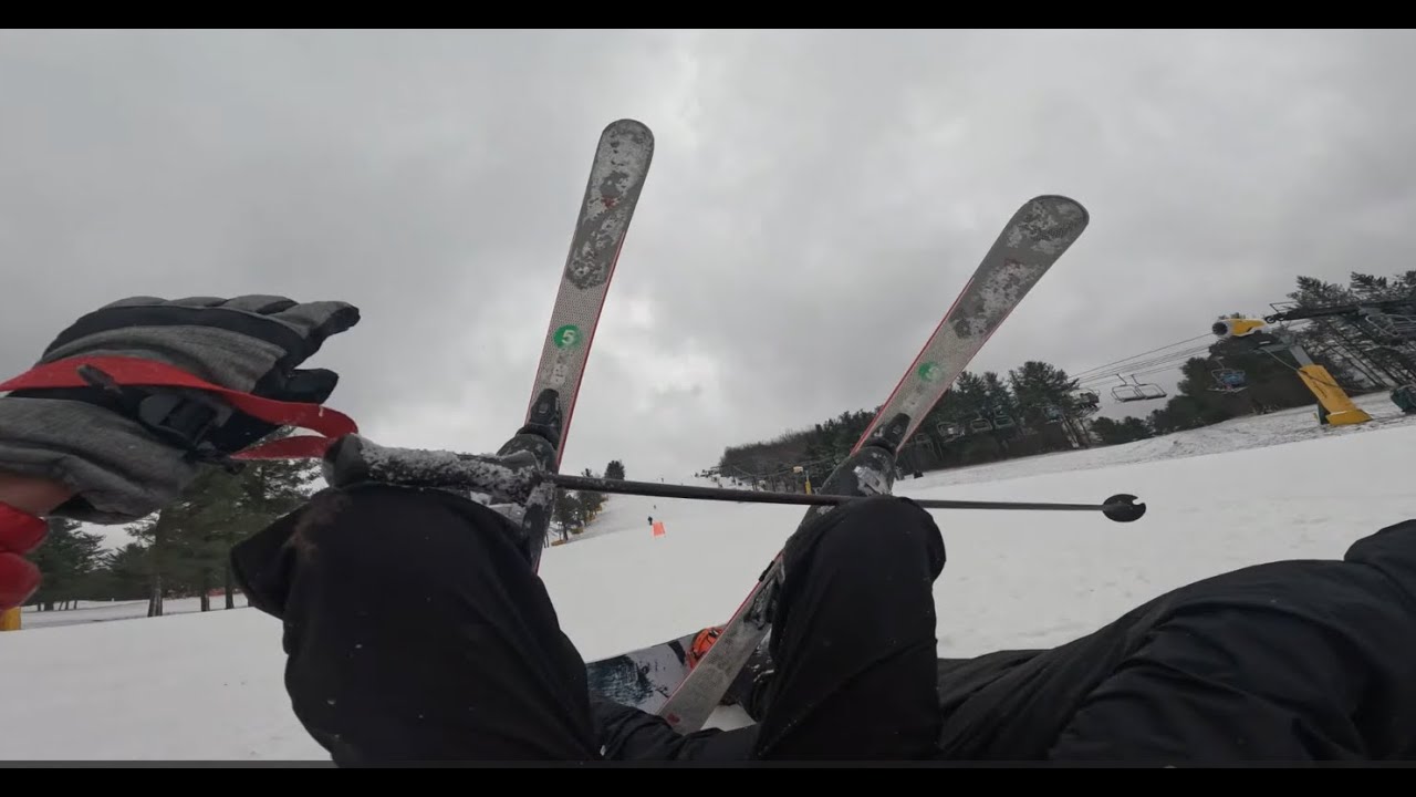 Skier Crashes into Snowboarder at Wisp Resort