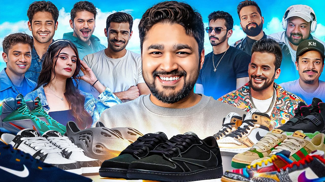Which SHOES do FAMOUS YOUTUBERS wear? 2025 Edition ft. 