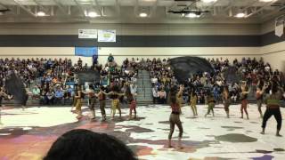 West Broward HS Winterguard 2017 Up-Close