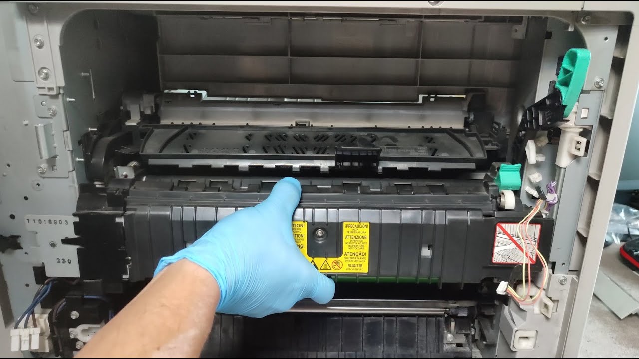 HOW TO REPLACE THE FUSER UNIT ON CANON IR2016, IR2018, IR2020, IR2022, IR2025, FUSER REPLACEMENT