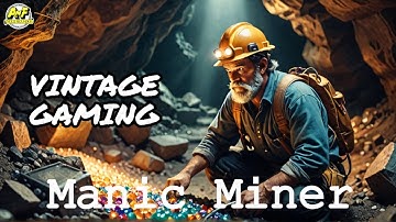 Manic Miner ZX Spectrum First Level Vintage Replayz 1983