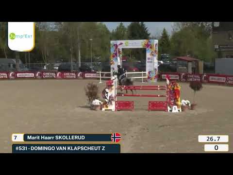 Domingo van Klapscheut CSI3* Nancy