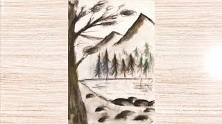 Easy charcoal drawing tutorial ...