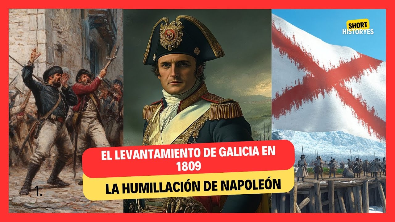 🛡️ Galicia 1809: La Resistencia que Humilló al Ejército Francés #shorts #batallasépicas #galicia