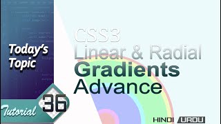CSS Gradients || CSS Linear Gradients || CSS Radial Gradients || css tutorial in hindi part #24