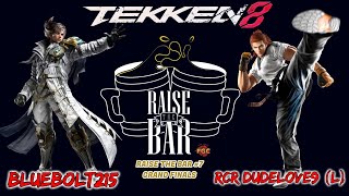 RTB #7 TEKKEN 8 Grand Finals: BlueBolt215 (Lars) vs RCR | Dudelove9 (Hwoarang) [L]