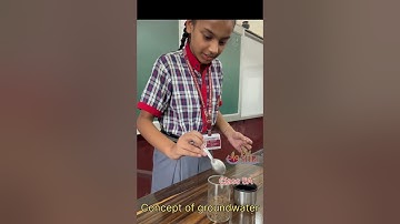 Groundwater Magic! 💧 Class 5 EVS Activity to Learn About Water Under the Ground”