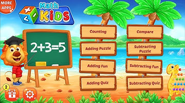 Math Kids - Add, Subtract, Count, and Learn