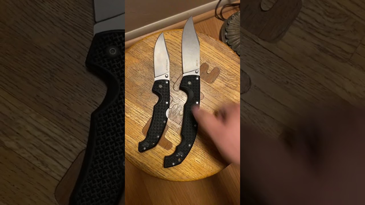Cold Steel Voyager clip points Medium and large￼! ￼