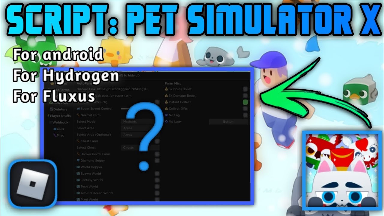 Script New Update [🎄 EVENT] Pet Simulator X/سكريبت بت سيمليتر اكس ...