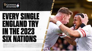 TRY TIME 🏴󠁧󠁢󠁥󠁮󠁧󠁿 | Every England try from the 2023 Guinness Six Nations