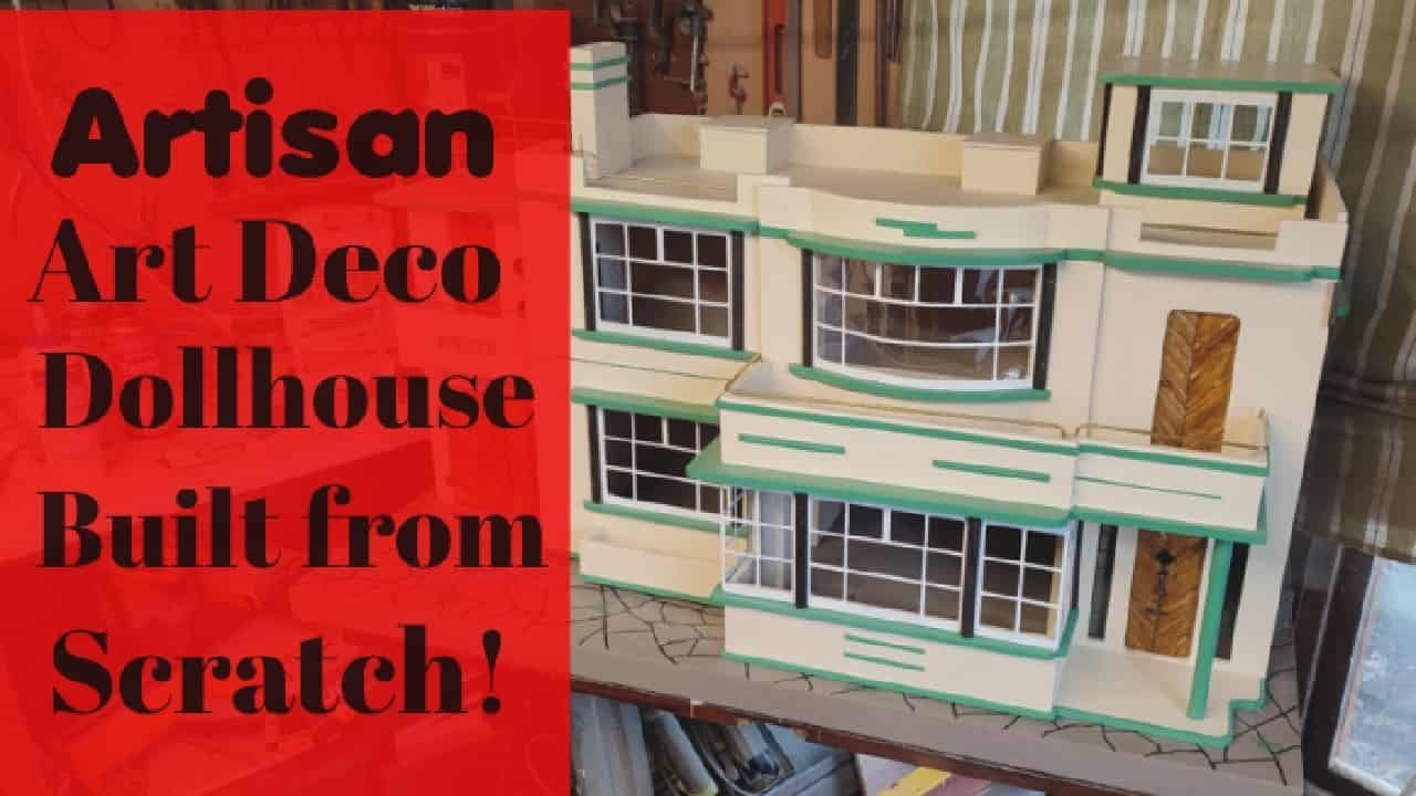 Кукольный домик, построенный вручную с нуля!