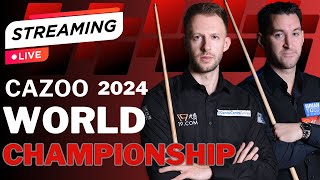 LIVE🎱:Judd Trump vs Tom Ford Cazoo World Championship Snooker 2024 | score today update