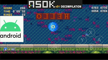 (OUTDATED) Easter egg Sonic Mania Plus Android Decompilation RSDK. Thanks @rooseveltmoose