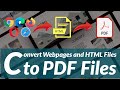 Easily Convert HTML to PDF on Your Mobile Device π± | Step-by-Step Guide