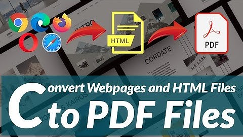 How to Convert HTML Files to PDF on Mobile | HTML to PDF converter | Convert HTML to PDF online