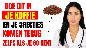Urologen: Doe DIT in uw koffie en uw 3recties komen terug, zelfs op 80-jarige leeftijd!