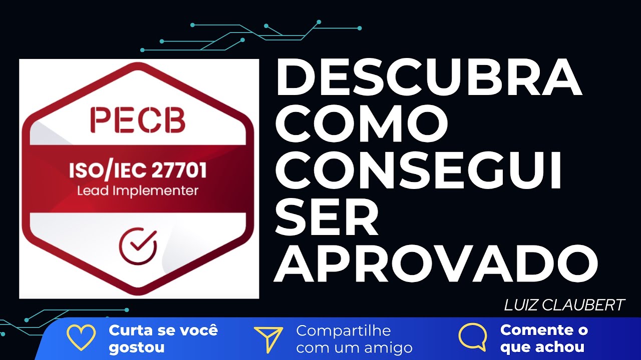 Aprovado no ISO IEC 27 701 Lead Implementer