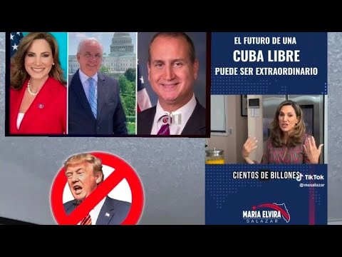 Maria Elvira Salazar, we want America to be as truly great as you want Cuba to be; what are you d...