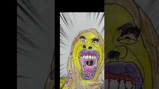 AUTO KAGET DENGER JERITANNYA 🤣🤣🤣 #funny #trandingshorts #memes #viral #art