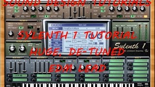 Sylenth 1 Tutorial - Huge de-tuned EDM Lead