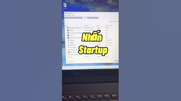 Cách tắt các ứng dụng khởi chạy cùng Windows #shorts
