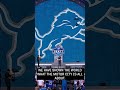 Detroit SHATTERED the NFL Draft attendance record ‼️ | Detroit Lions #shorts