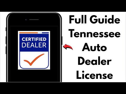 How To Get A Dealers License In Tennessee