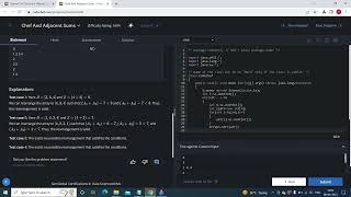 Famous Chef and Adjacent Sums | Codechef | Starters 84 | Explanation | Solution Profile