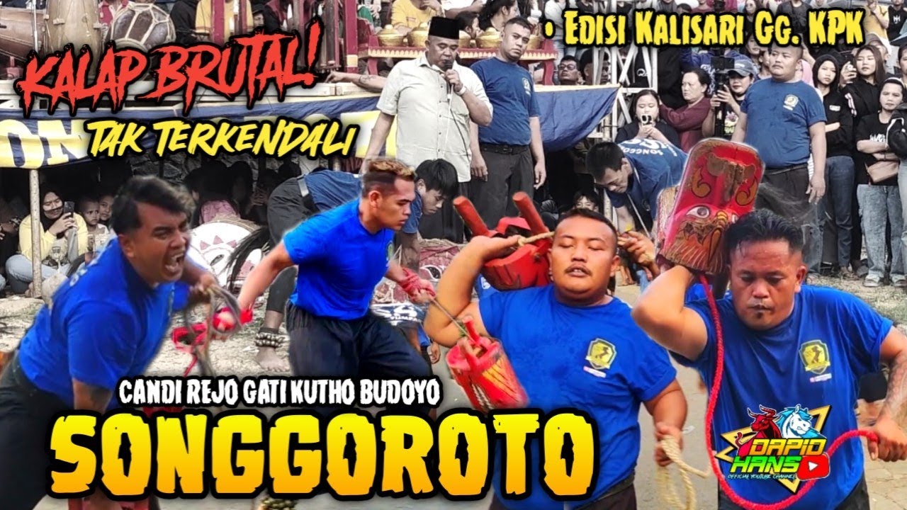 MBLEDOS! Punggawa SONGGOROTO Kalap BRINGAS Obrak-abrik Kalisari Wonokoyo Hingga Penonton Berhamburan