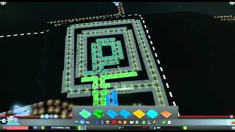 Cities: Skylines for Beginners-Tutorial #21- ZONING-Industrial, Commercial, Residential