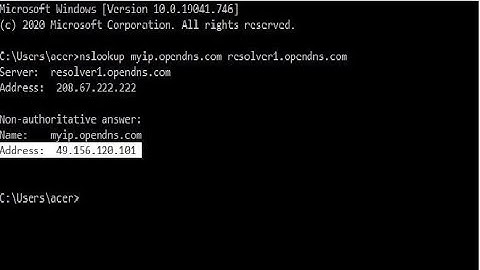 CMD - How to Find Your Public IP Addresses with 1 command | 2021 #Shorts