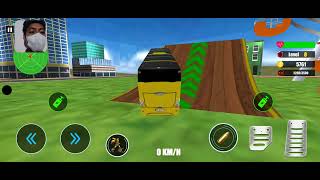 Bus Tayo War, flying Tiger Transformers robot game