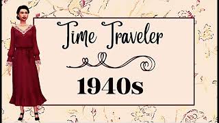 The introduction for the third season of “Time Traveler”—- The 1940s! 😍