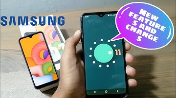 Samsung Galaxy A01 Android 11 New Features & Changes
