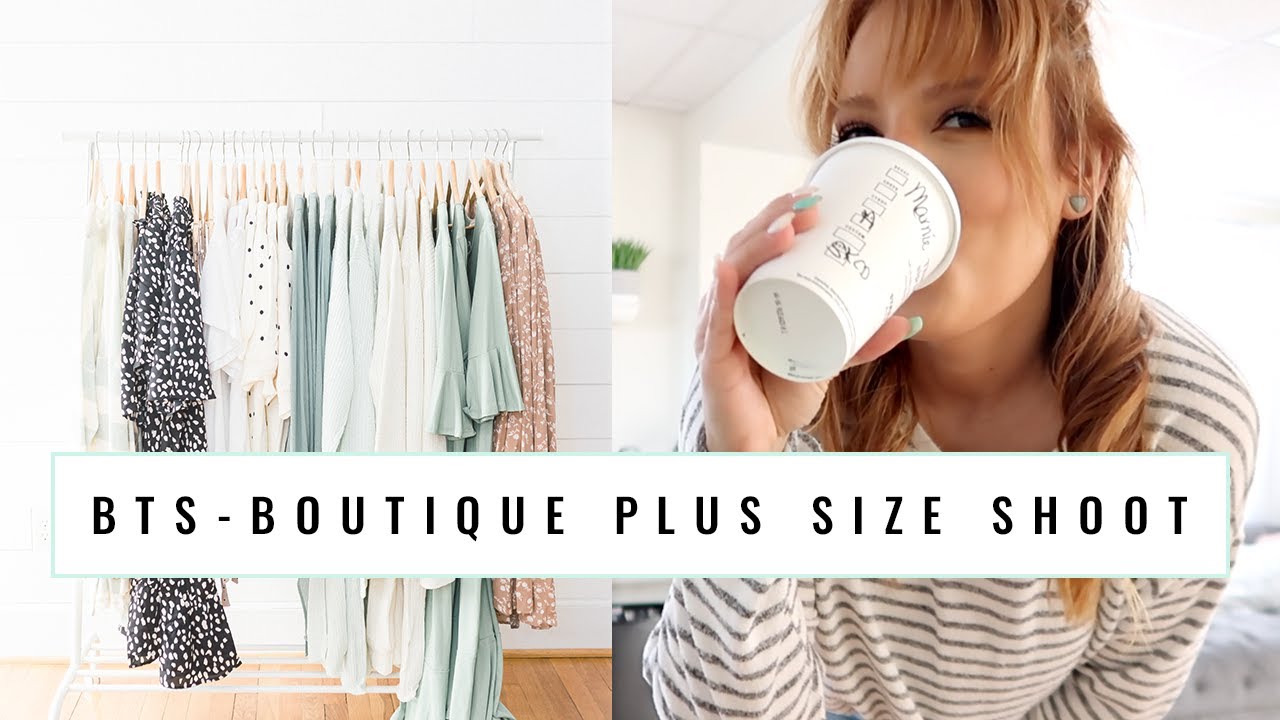 The Mint Sweater Plus Size Collection Photoshoot- Behind The Scenes