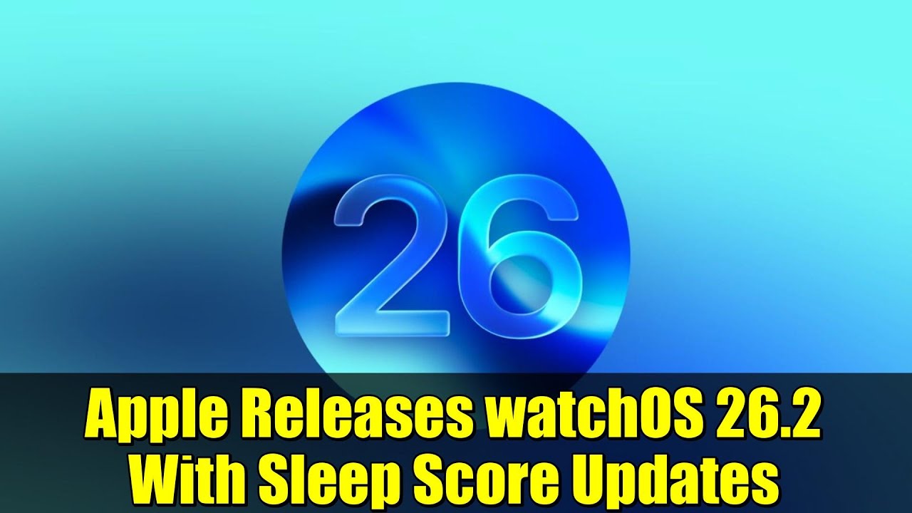 Apple выпустила watchOS 26.2 с обновлениями, улучшающими оценку качества сна.