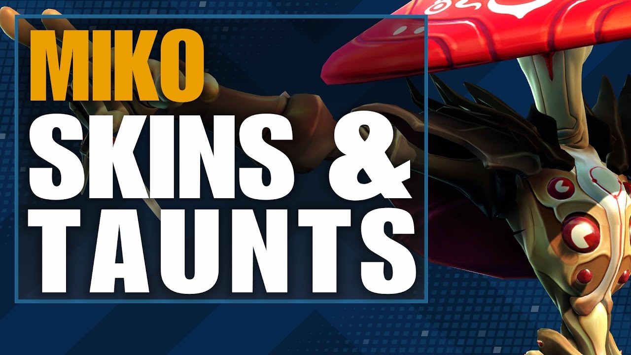 Firstlook at Miko's Skins & Taunts - Battleborn