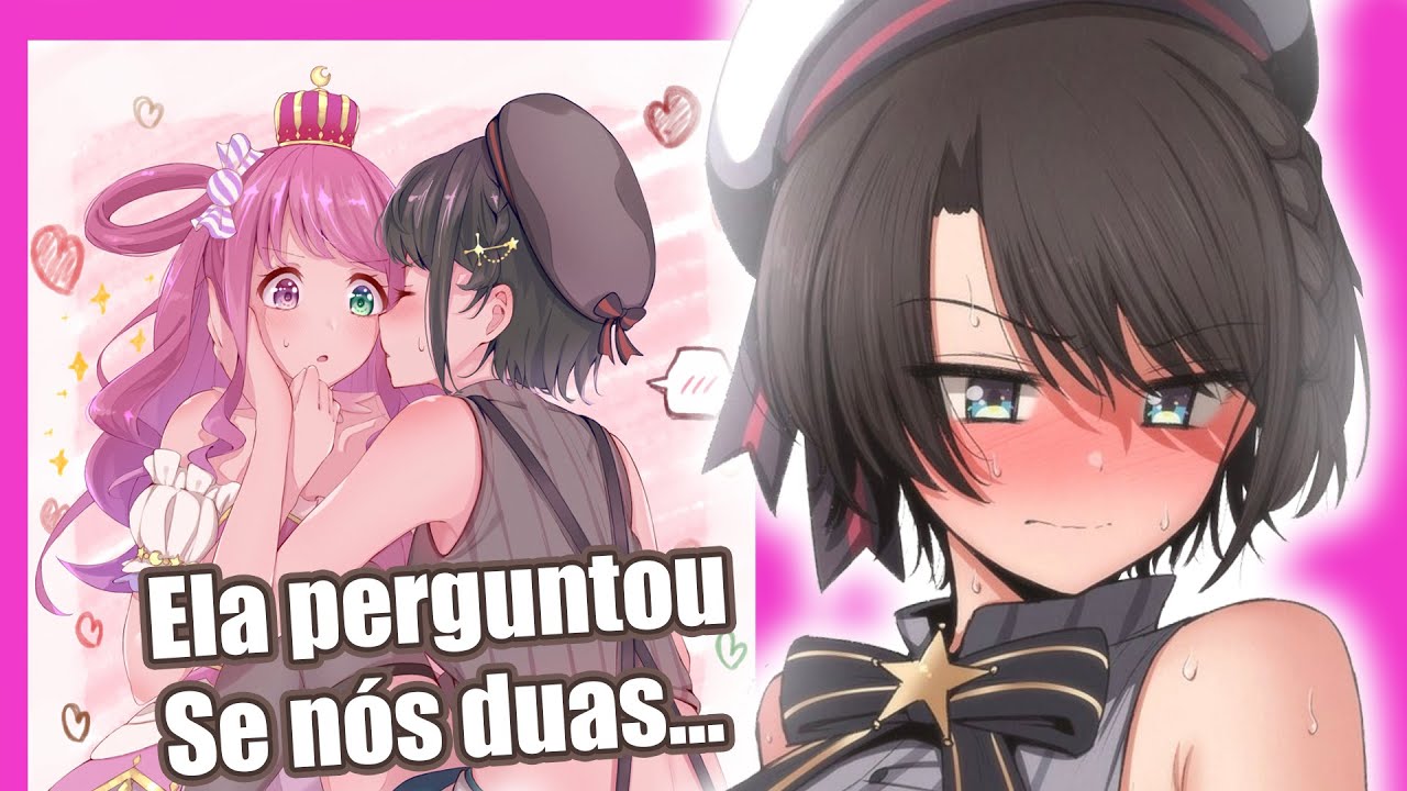 Subaru fica envergonhada com a pergunta da Luna